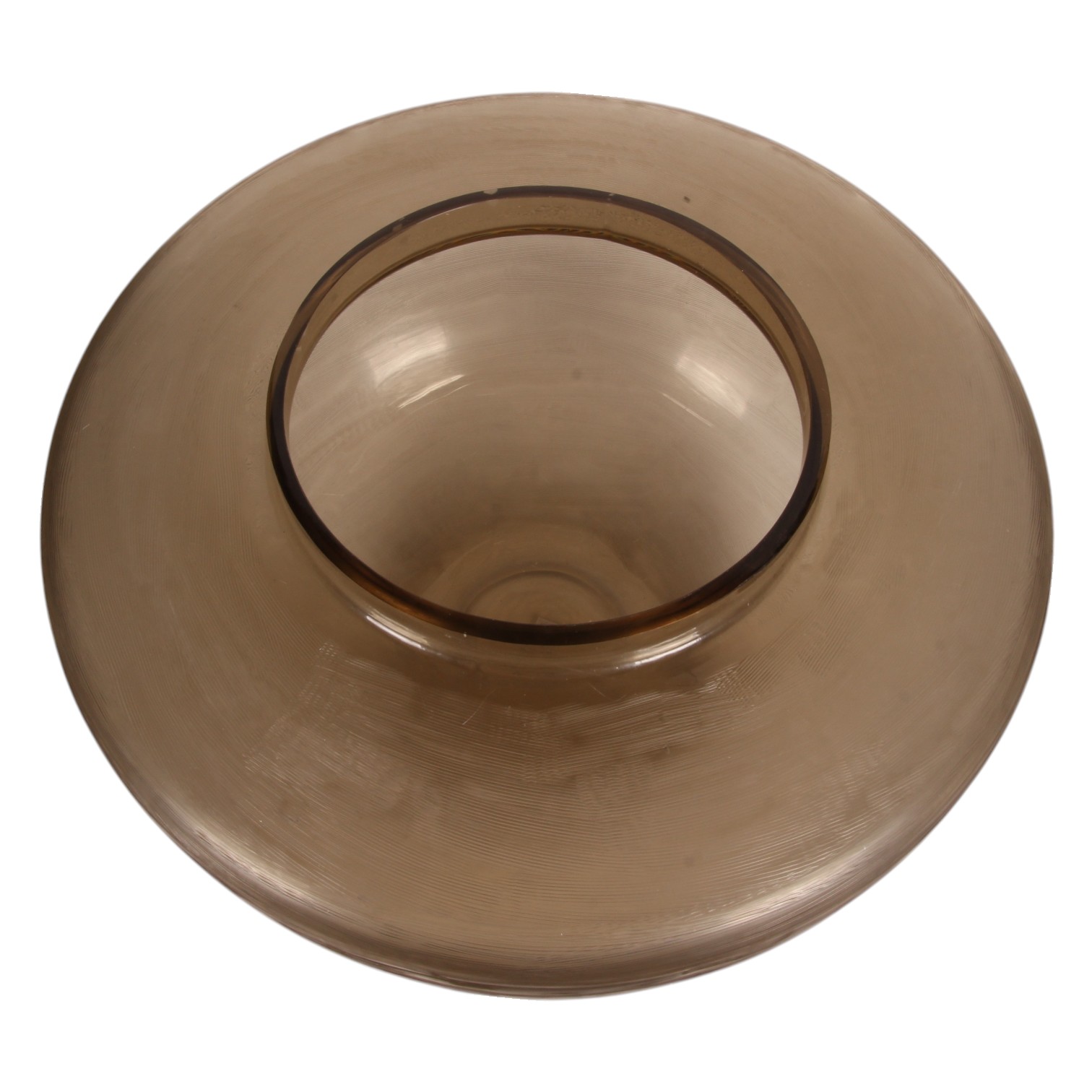 Vase Opale M 30 cm - Marron - Verre