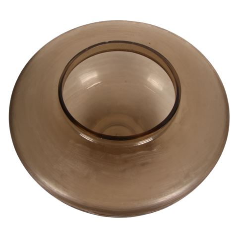 Vaas Opal M 30 cm - Bruin - Glas