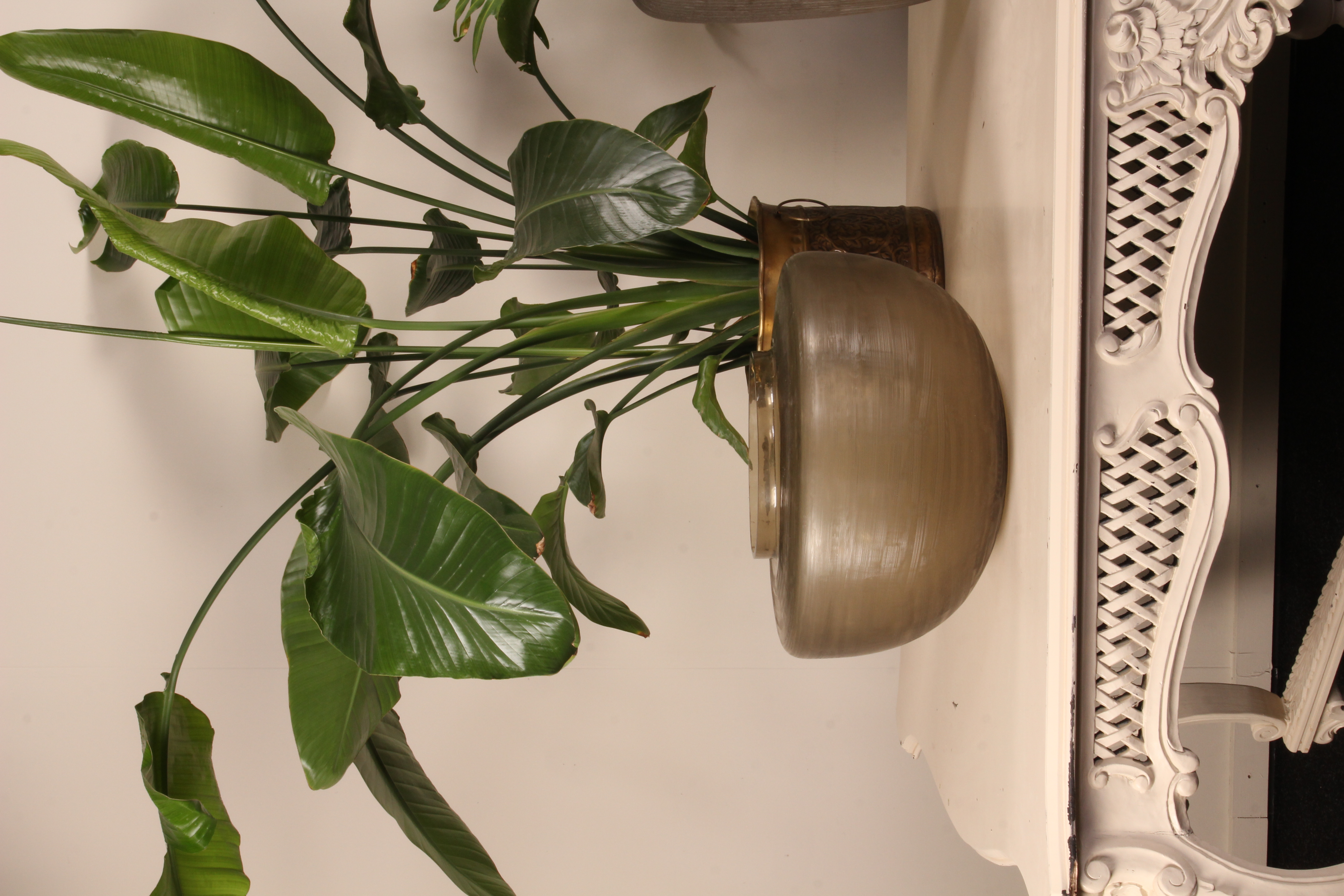 Vase Opale M 30 cm - Marron - Verre