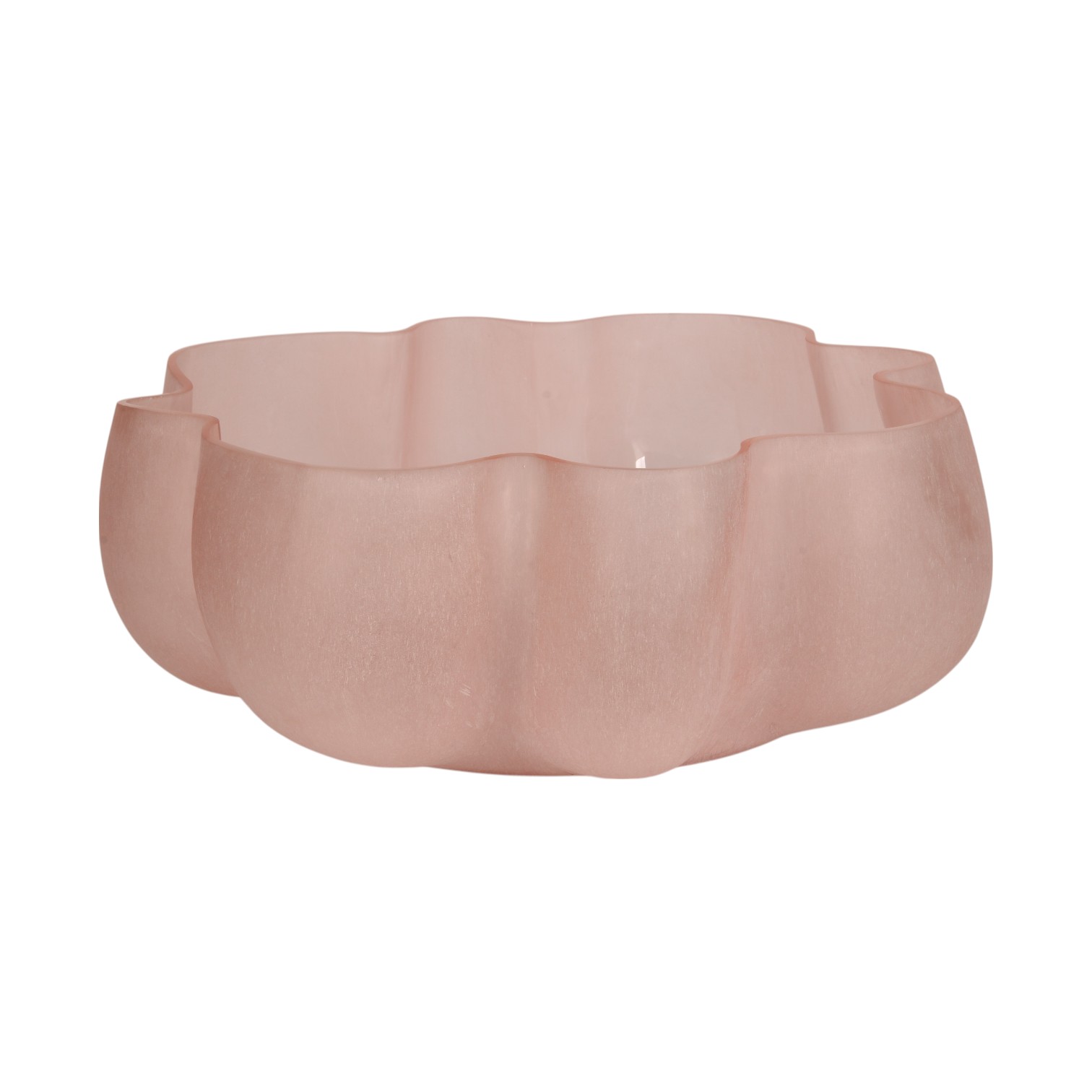 Schaal Lotus 40 cm - Roze - Glas