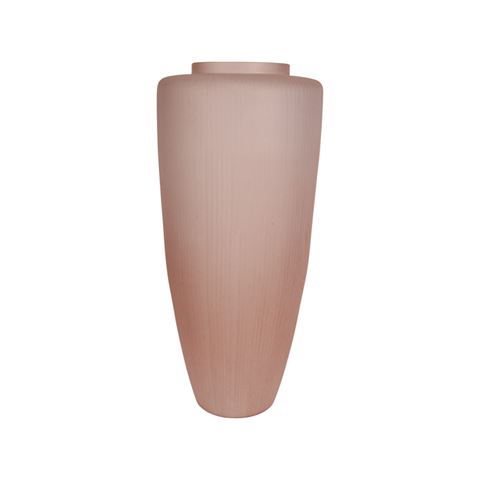 Vaas Clay 72 cm - Roze - Glas