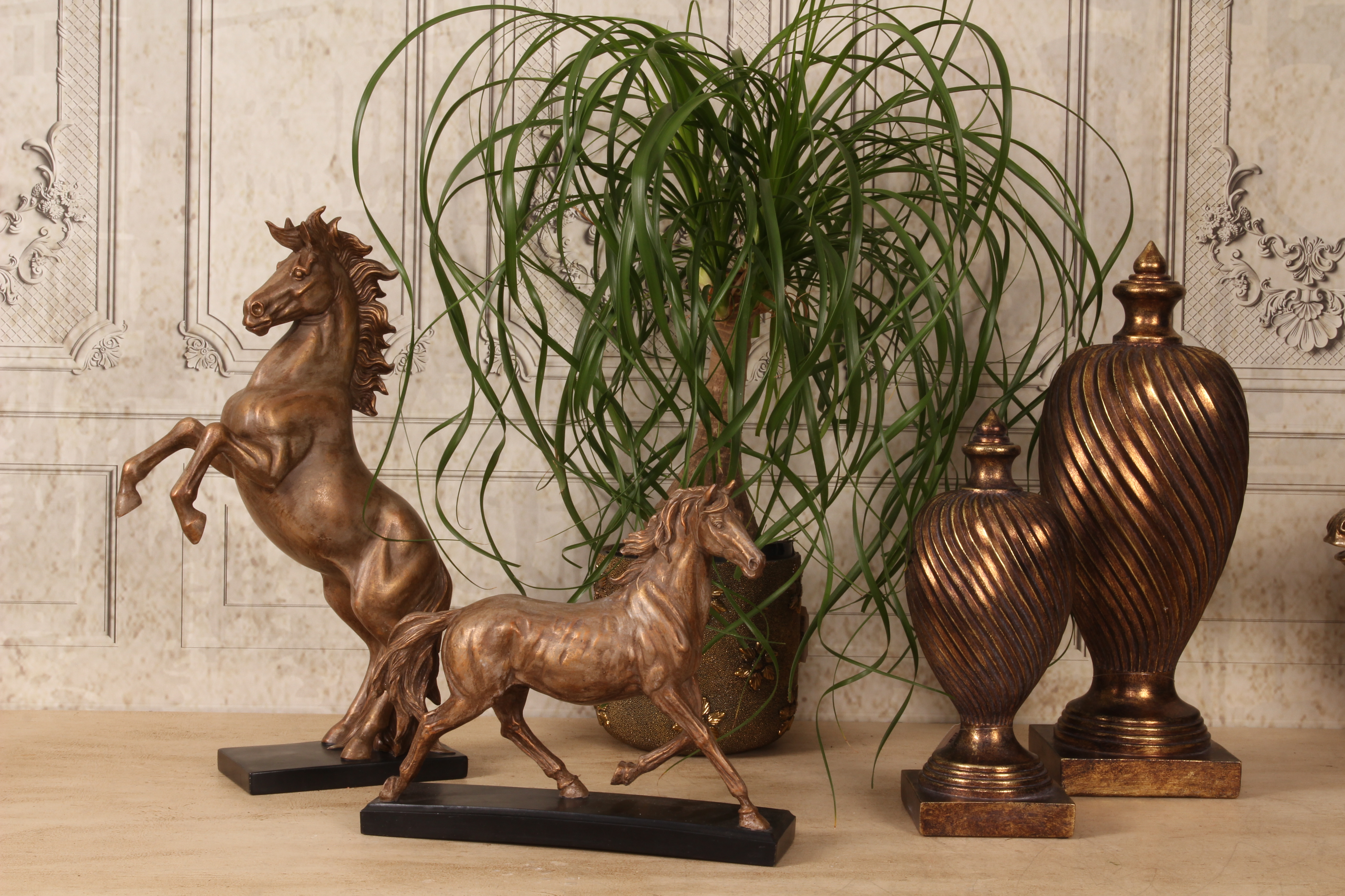 Klassiek Decoratief Object 30 cm - Goud - Resin