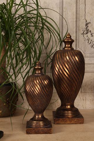 Klassiek Decoratief Object 30 cm - Goud - Resin