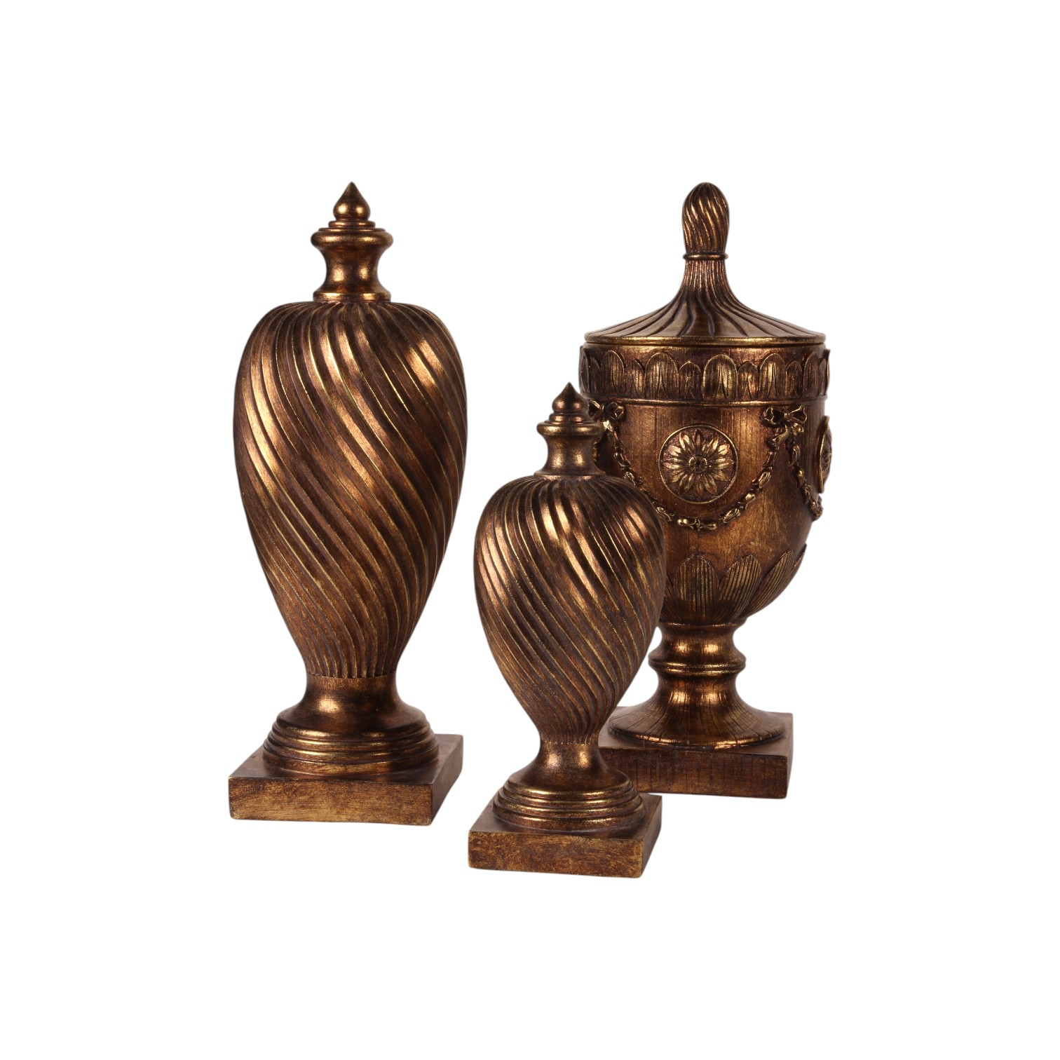 Klassiek Decoratief Object 43,5 cm - Goud - Resin