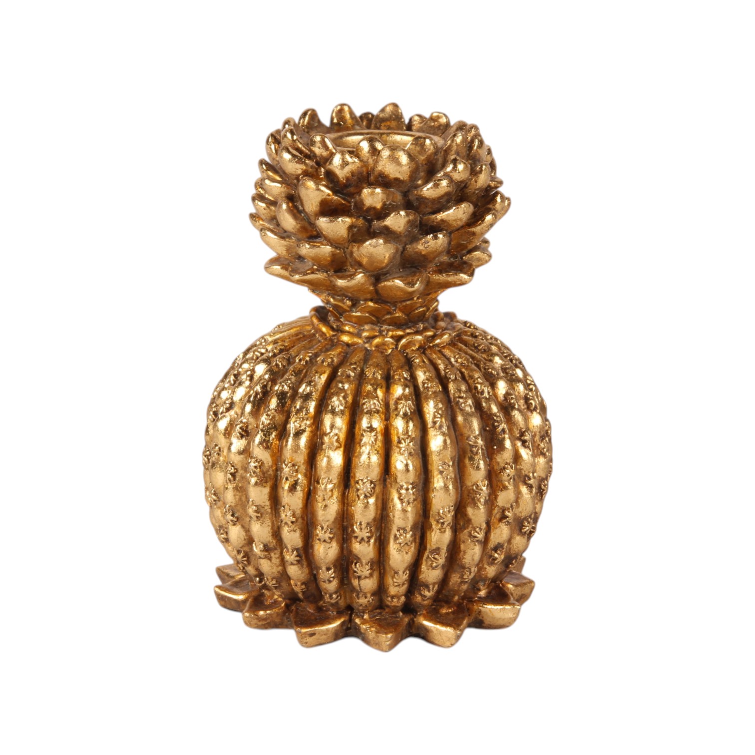 Kandelaar Antiek 10.5 cm - Goud - Resin