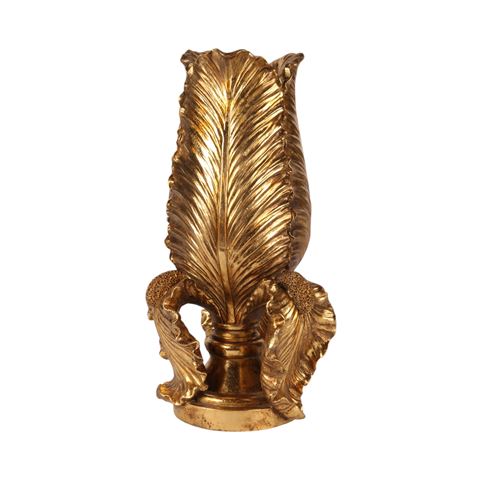 Antigue Vase 36.8 cm - Gold - Resin