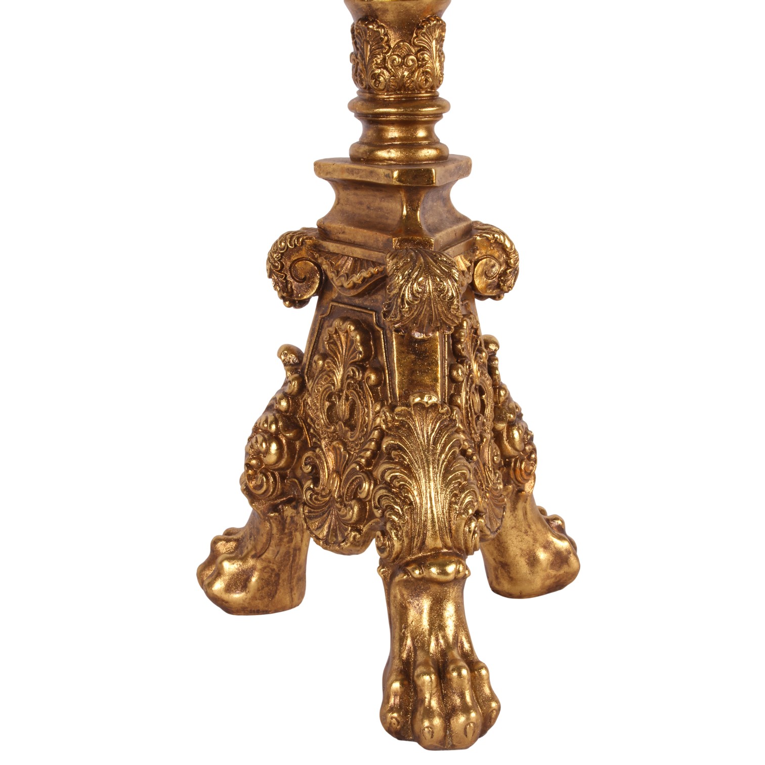 Kandelaar Vintage 106 cm - Goud - Resin