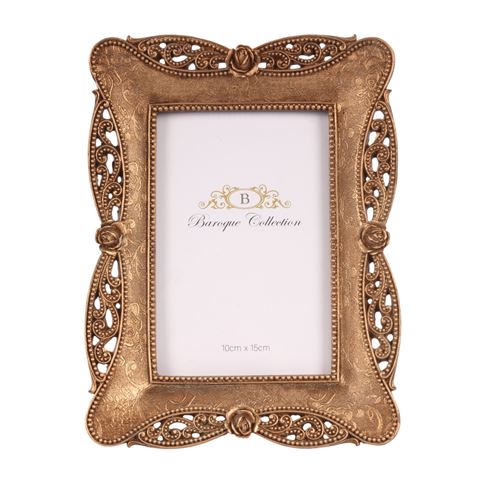 Fotolijst 10 x 15 cm - Goud - Resin