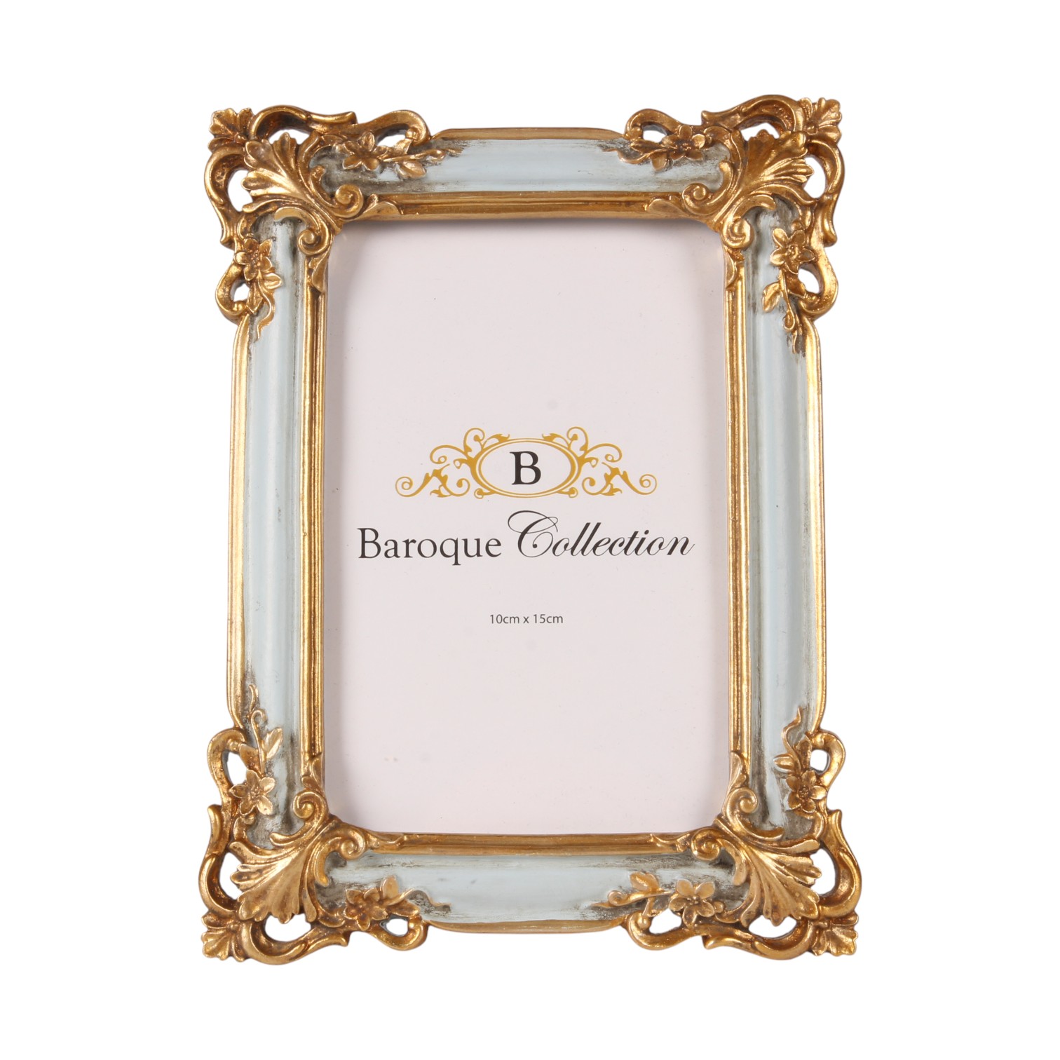 Fotolijst 10 x 15 cm - Blauw - Resin