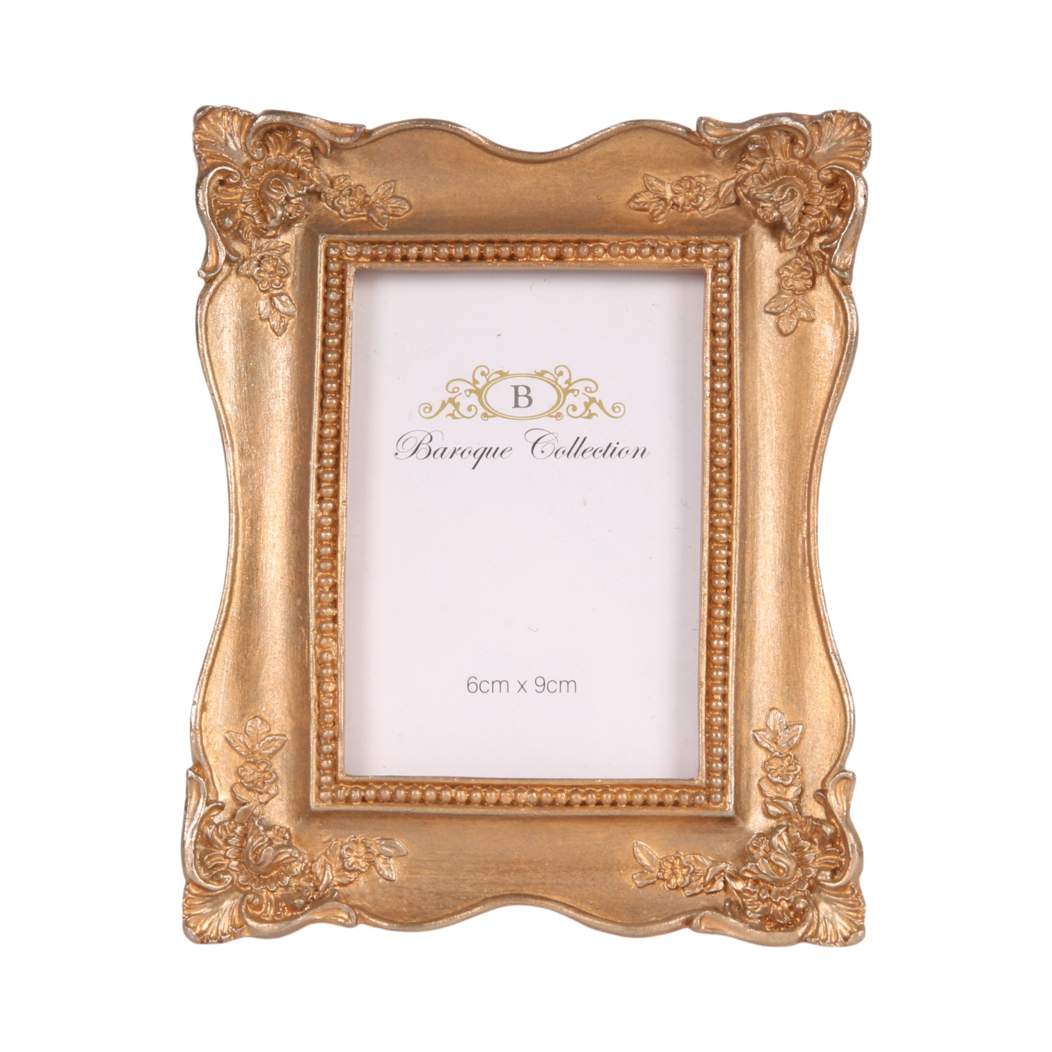 Fotolijst 6 x 9 cm - Goud - Resin