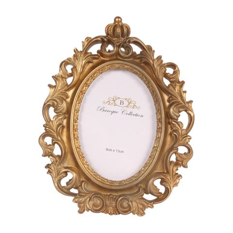 Fotolijst 9 x 13 cm - Goud - Resin