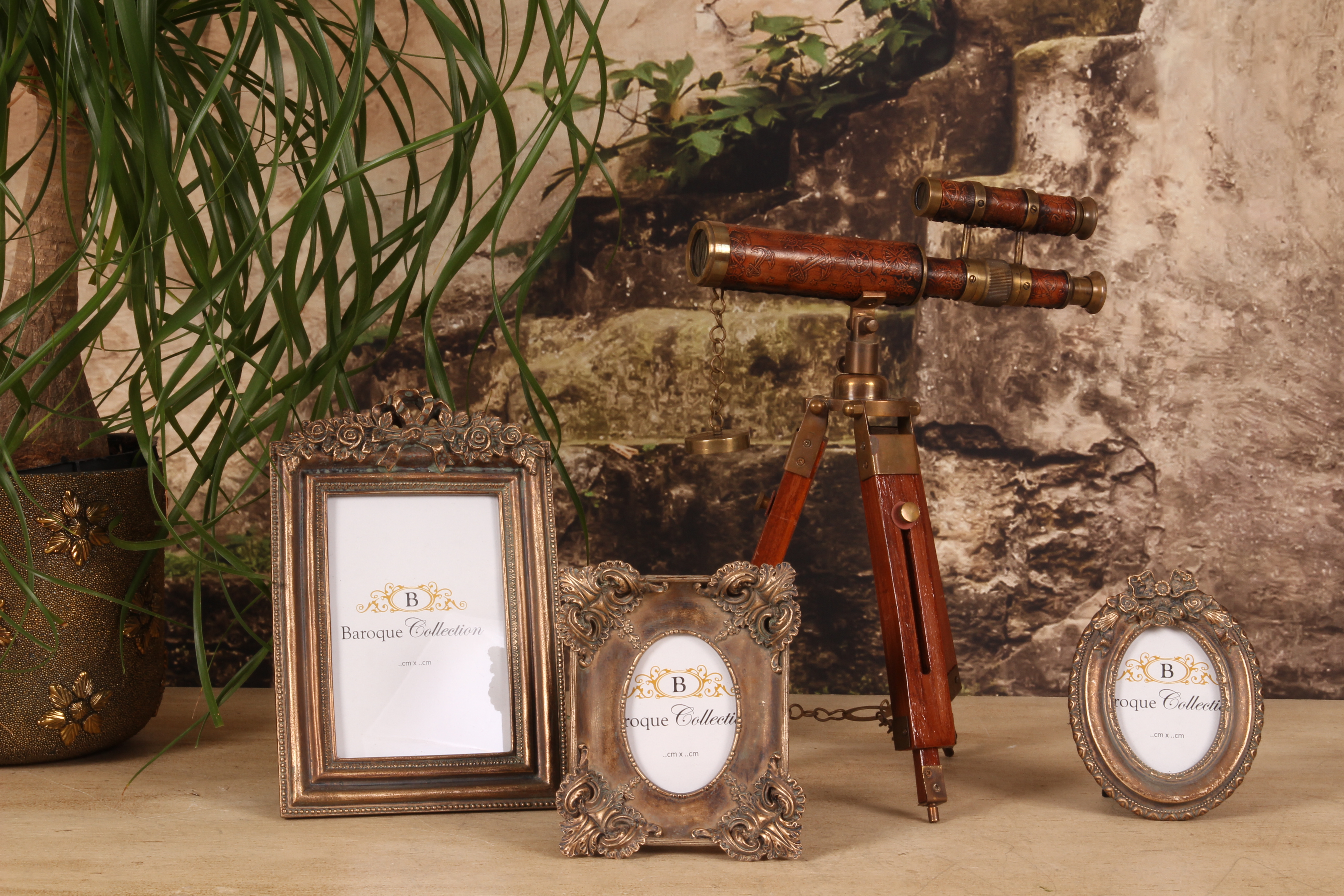 Fotolijst 6 x 9 cm - Goud - Resin