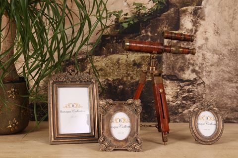 Fotolijst 6 x 9 cm - Goud - Resin