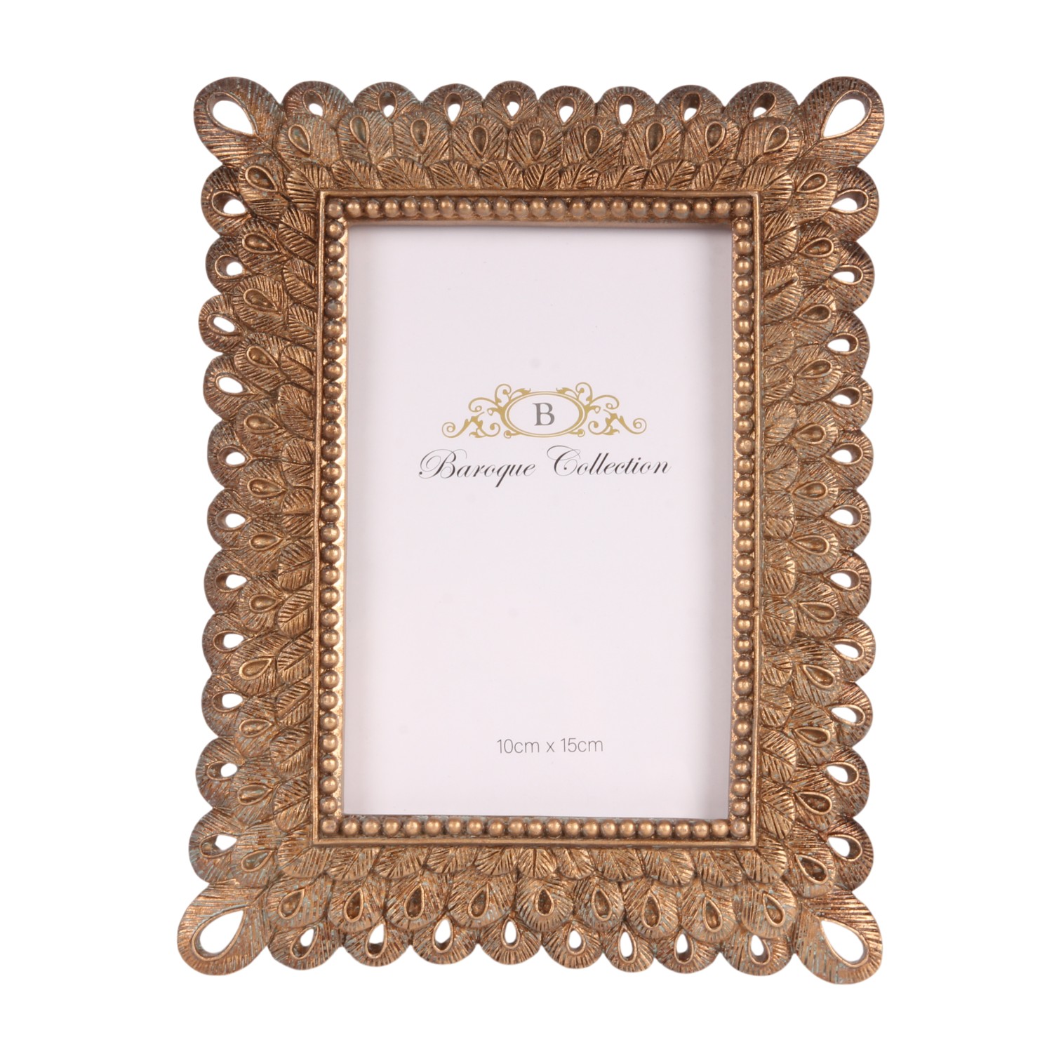 Fotolijst 10 x 15 cm - Goud - Resin