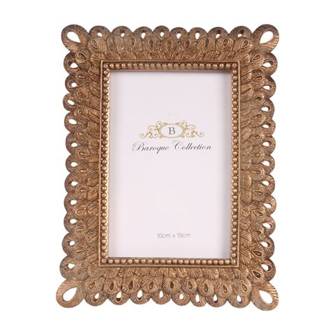 Fotolijst 10 x 15 cm - Goud - Resin