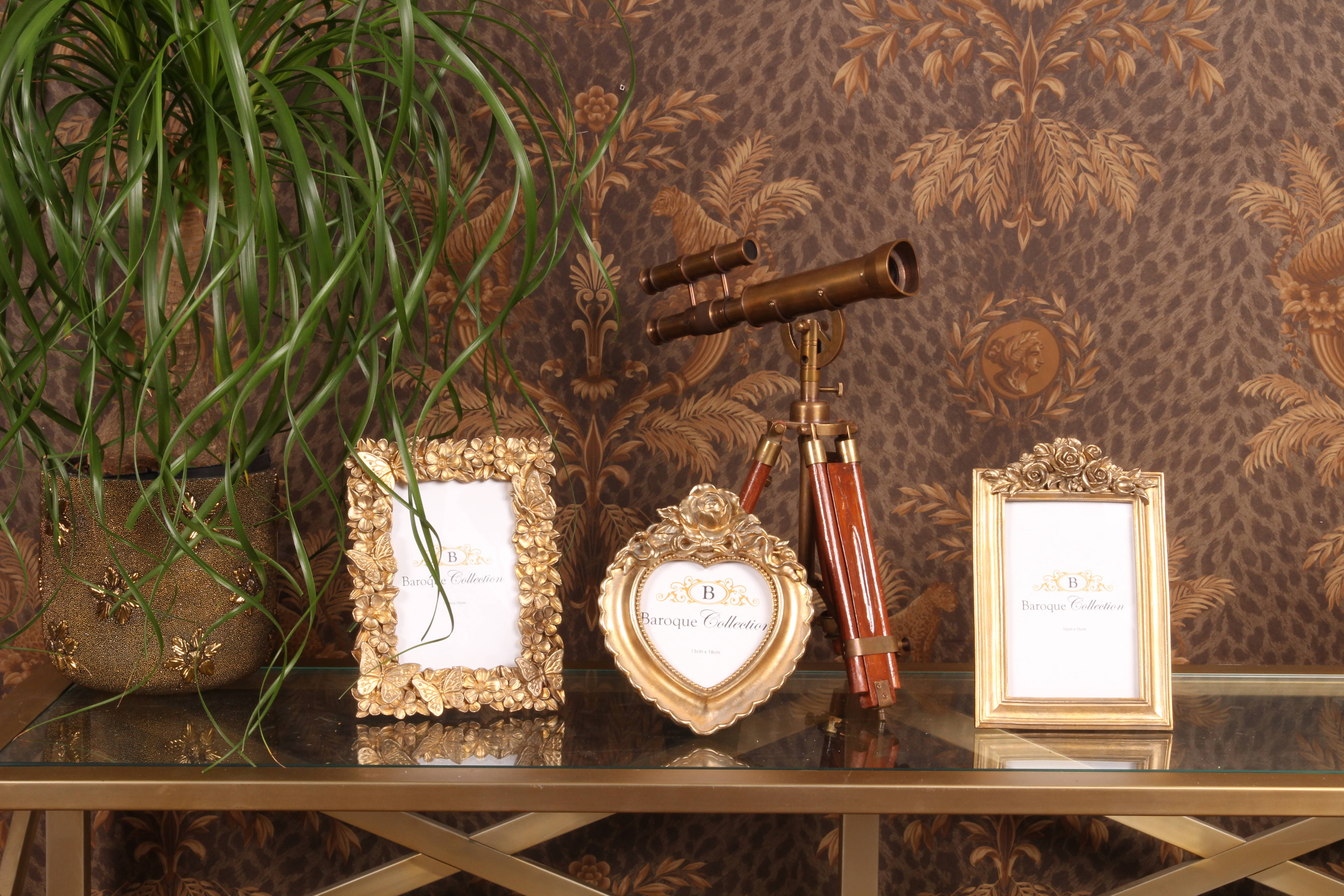 Fotolijst 13 x 18 cm - Goud - Resin