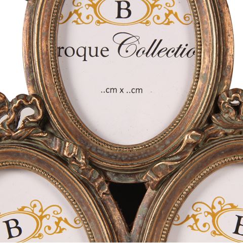 Fotolijst Collage 6 x 9 cm - Goud - Resin