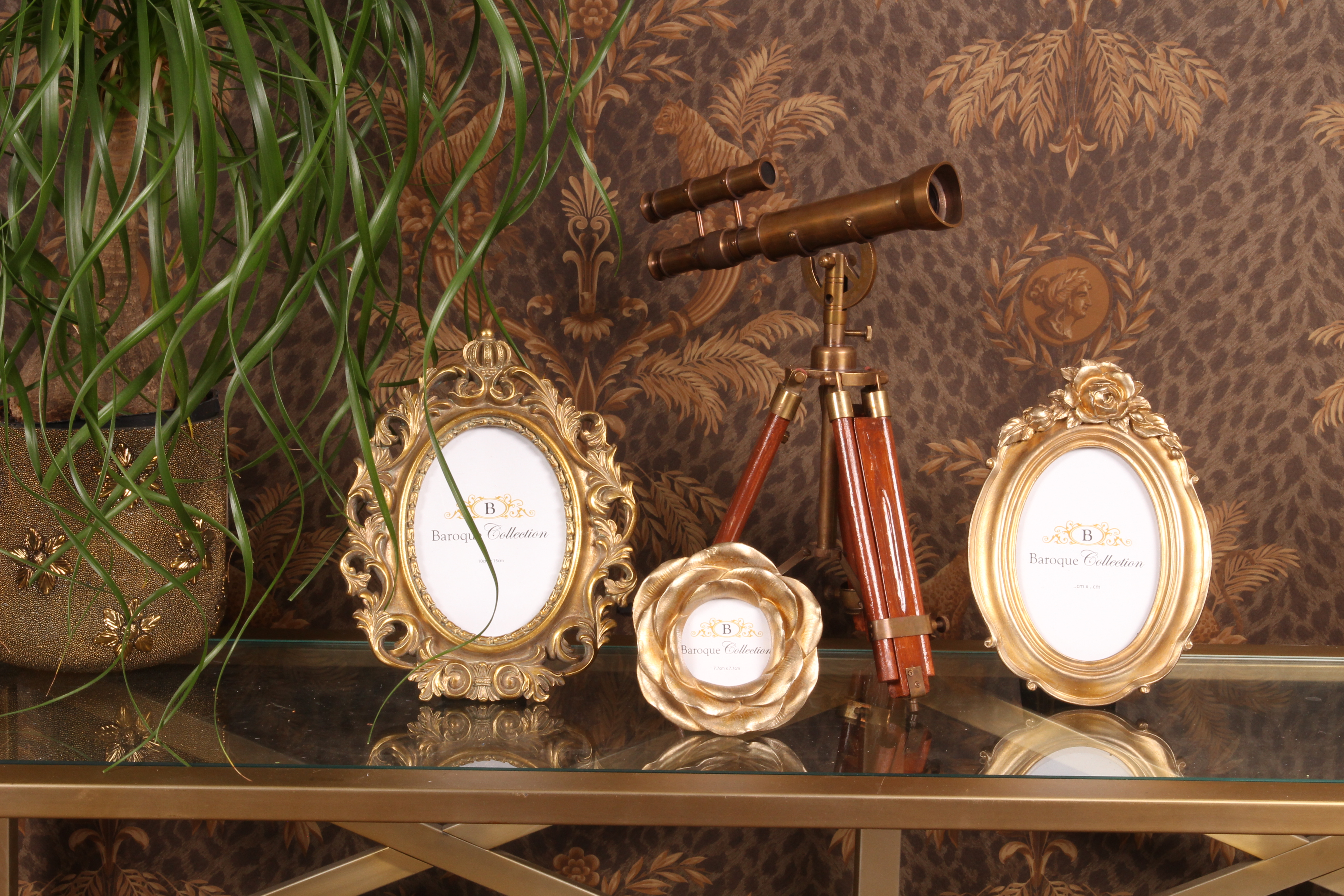 Fotolijst 10 x 15 cm - Ovaal - Goud - Resin