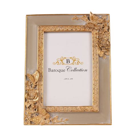 Fotolijst 10 x 15 cm - Taupe - Resin