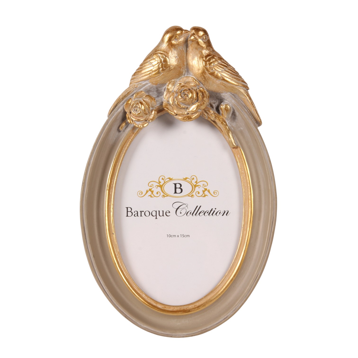 Fotolijst 10 x 15 cm - Taupe - Resin