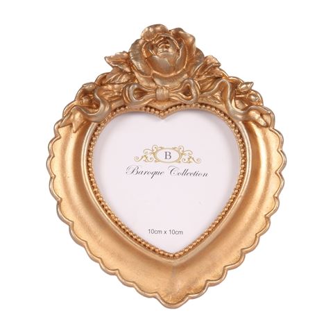 Fotolijst 10 x 10 cm - Goud - Resin