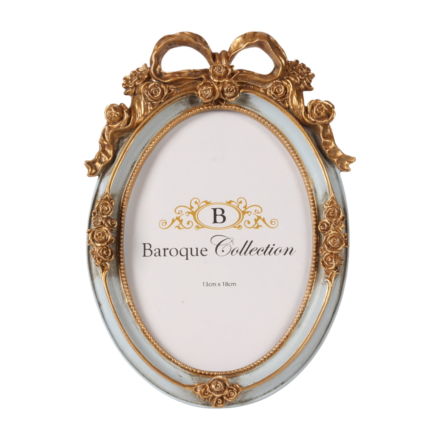 Fotolijst 13 x 18 cm - Blauw - Resin