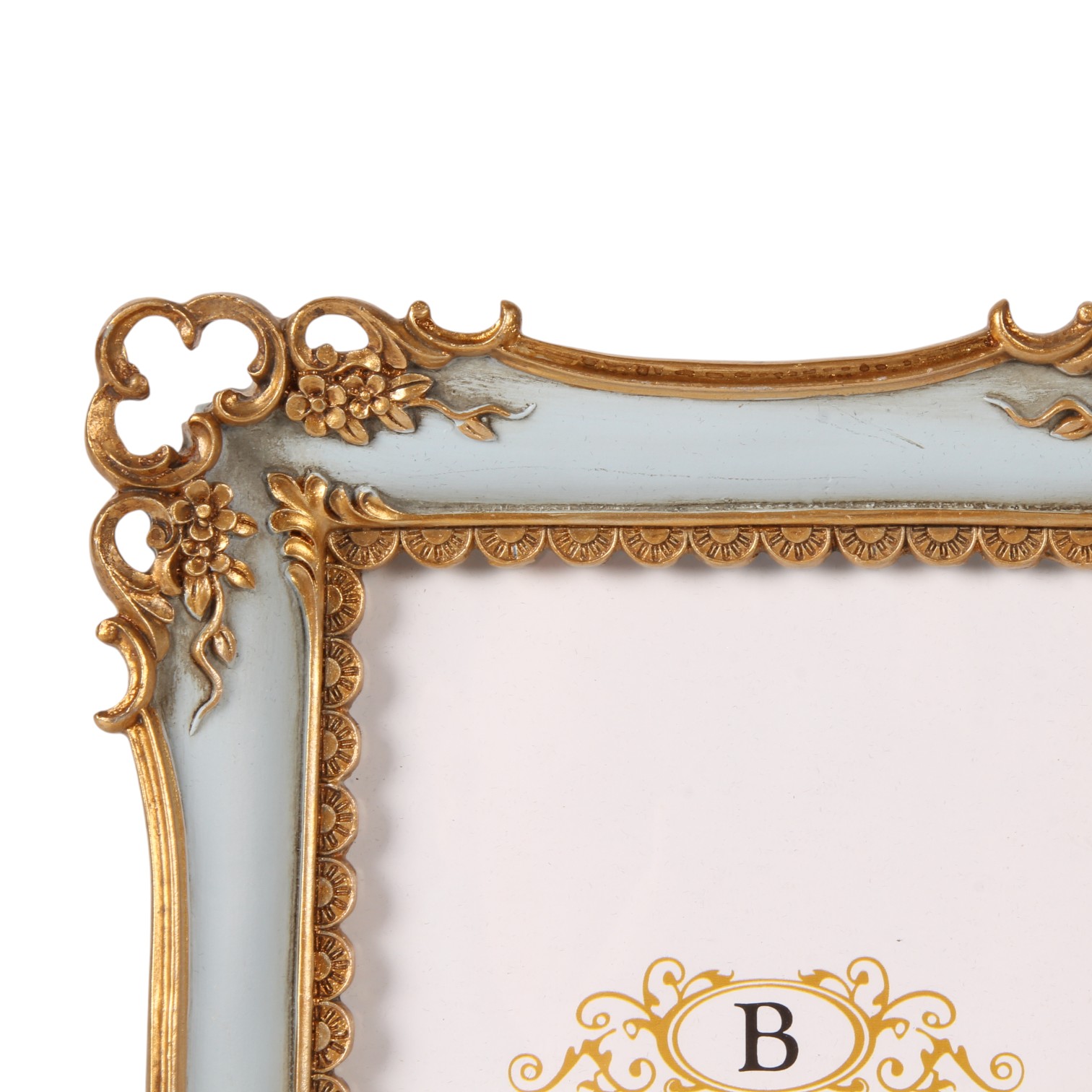 Fotolijst 13 x 18 cm - Blauw - Resin