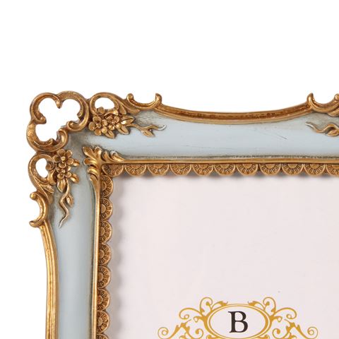 Fotolijst 13 x 18 cm - Blauw - Resin