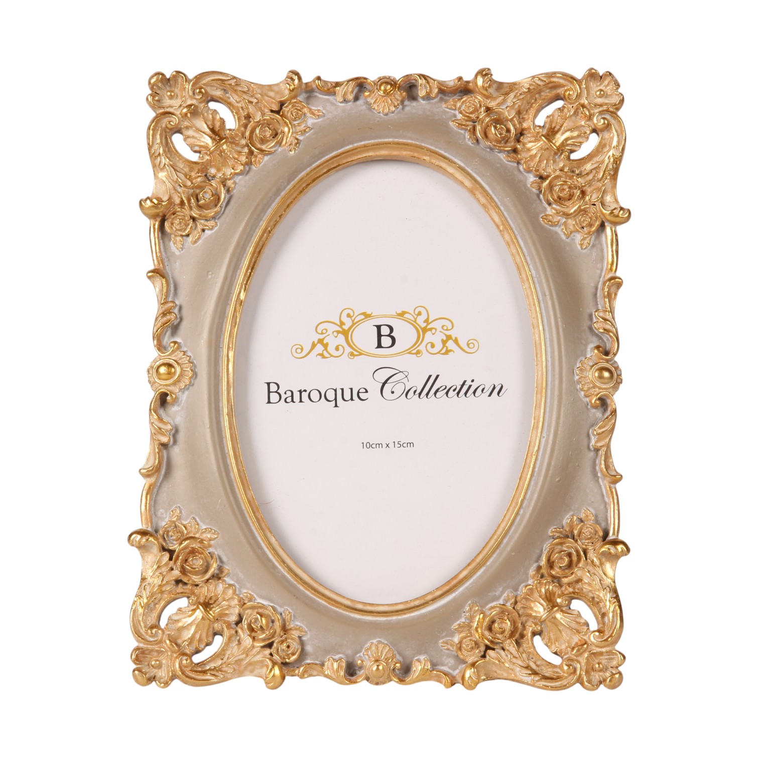 Fotolijst 10 x 15 cm - Taupe - Resin