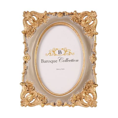 Fotolijst 10 x 15 cm - Taupe - Resin