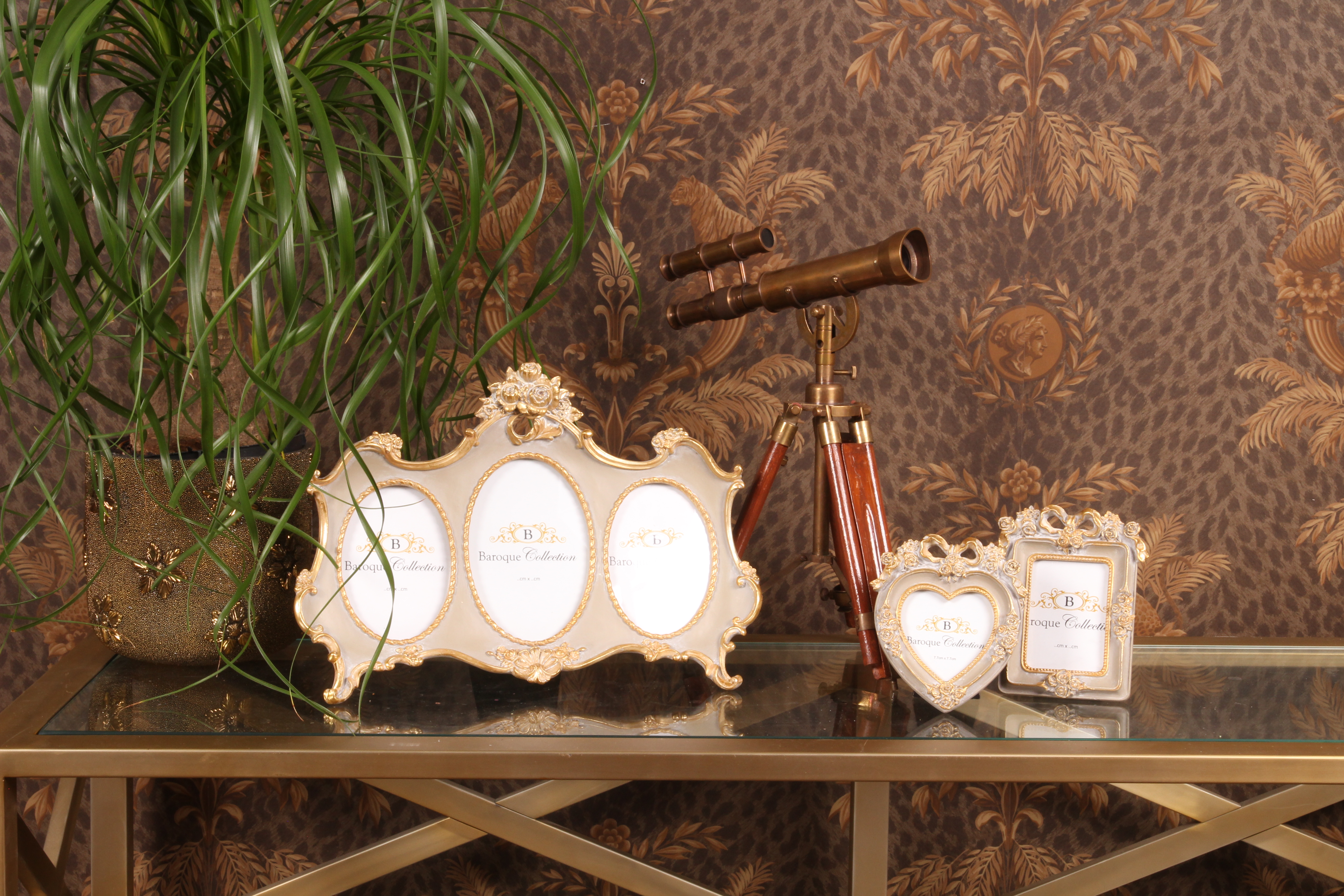 Fotolijst Collage 10 x 15 cm - Taupe - Resin