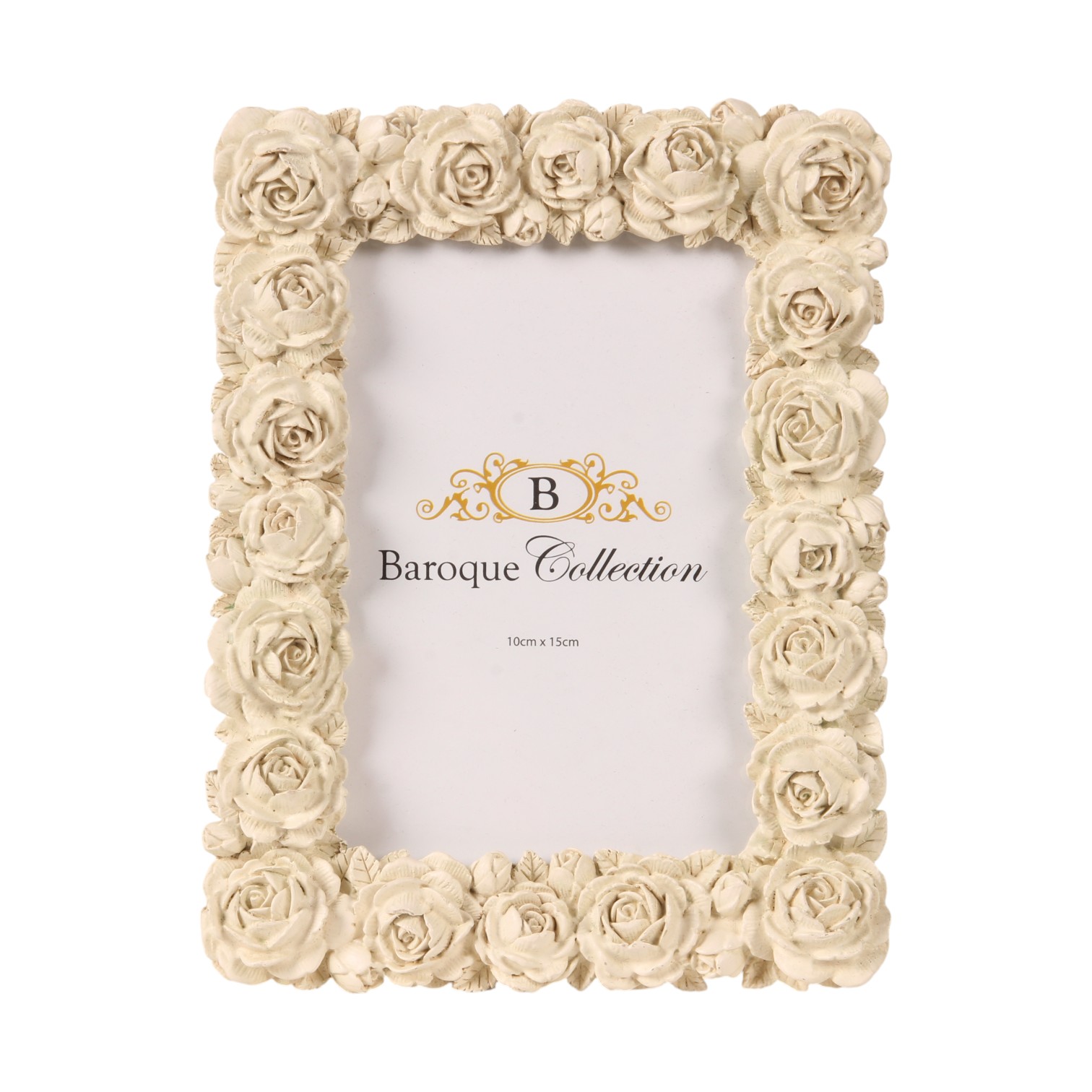 Fotolijst 10 x 15 cm - Crème - Resin