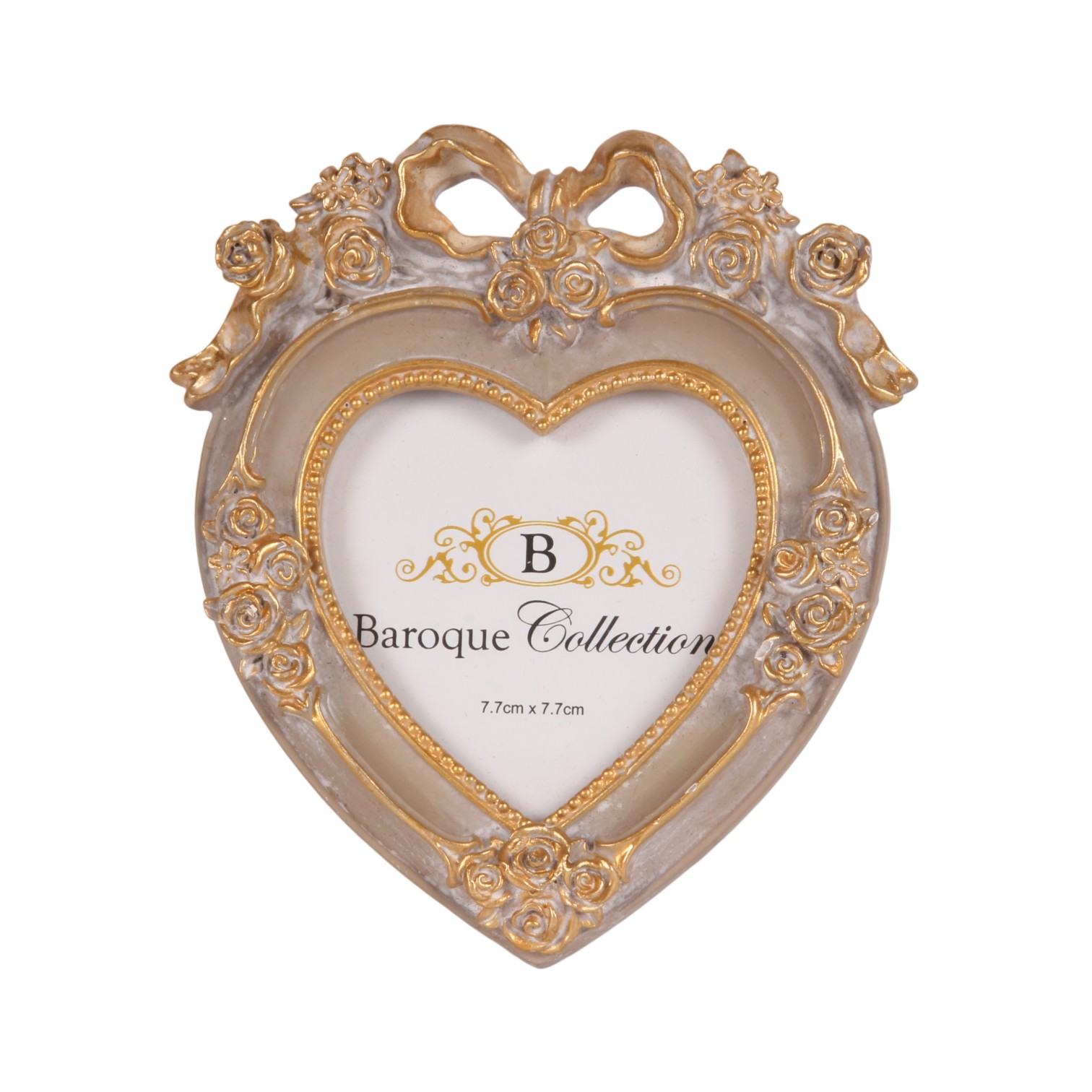 Fotolijst 7.7 x 7.7 cm - Taupe - Resin