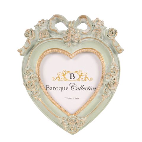 Fotolijst 7.7 x 7.7 cm - Mint Groen - Resin