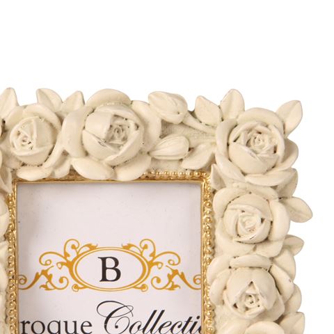 Fotolijst 6 x 9 cm - Crème - Resin