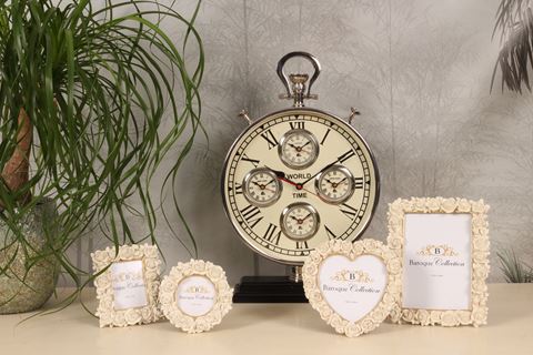 Fotolijst 6 x 9 cm - Crème - Resin