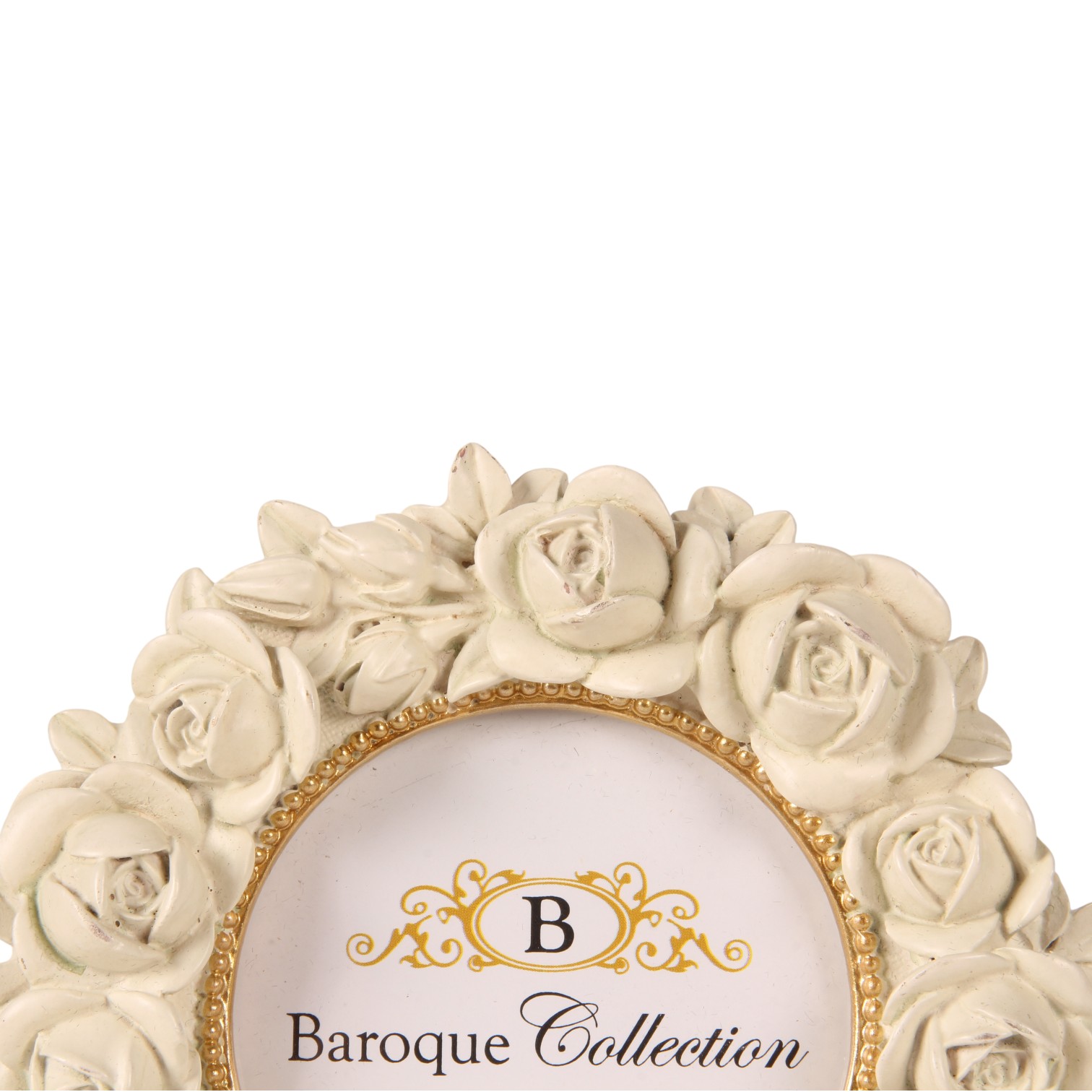 Fotolijst 7.7 x 7.7 cm - Crème - Resin