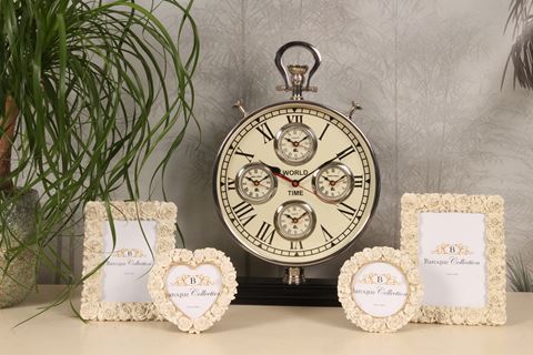 Fotolijst 13 x 18 cm - Crème - Resin