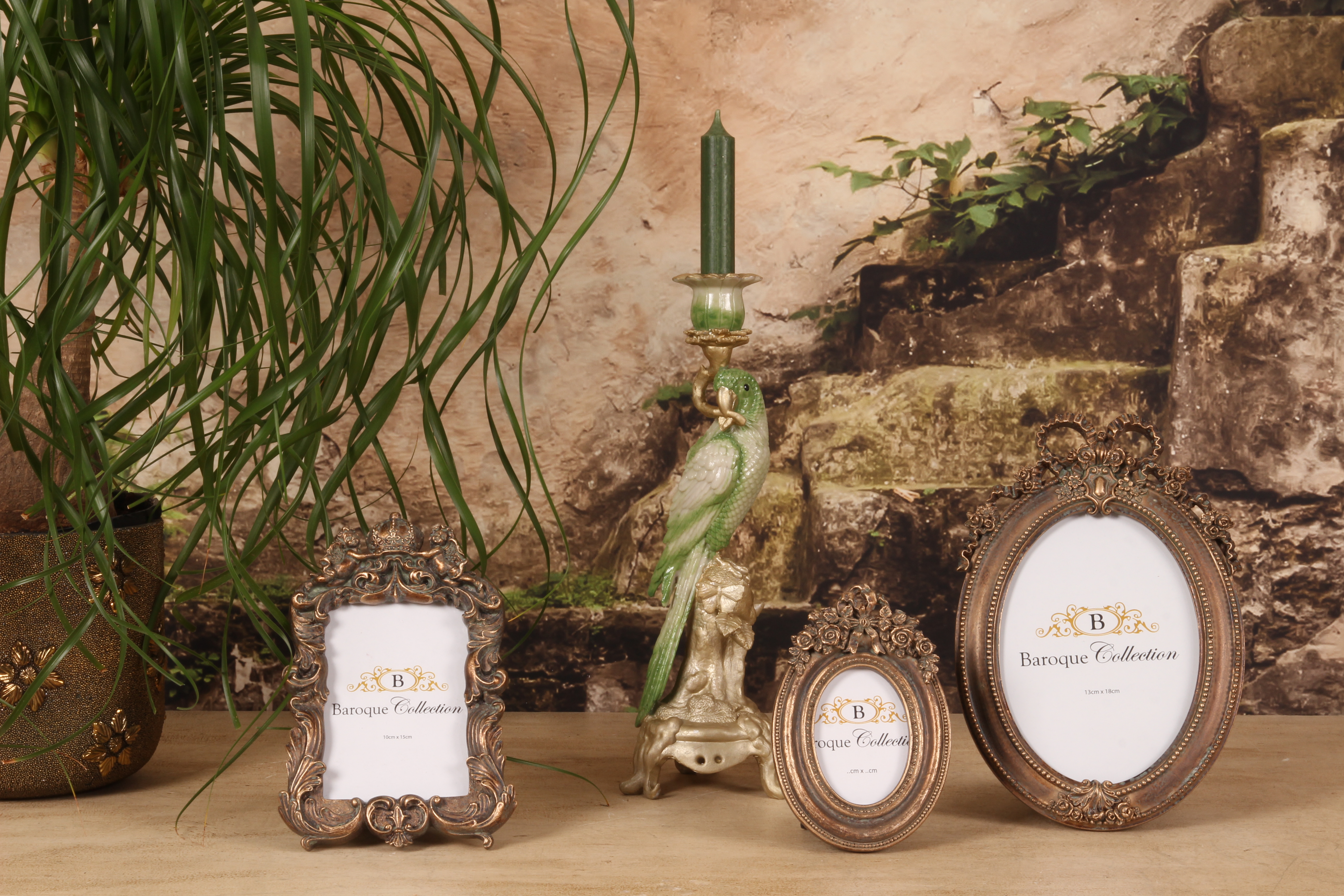 Fotolijst 6 x 9 cm - Goud - Resin