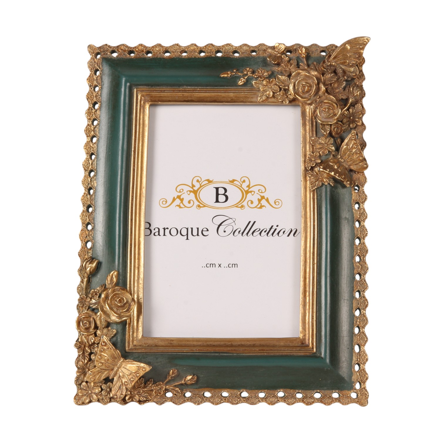 Fotolijst 10 x 15 cm - Groen - Resin