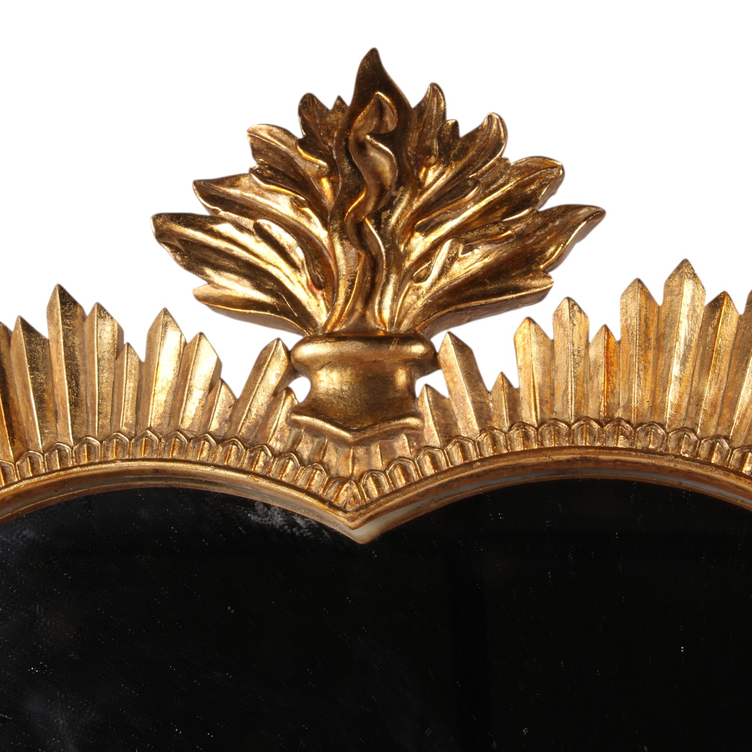 Spiegel Hart 39 cm - Goud - Resin