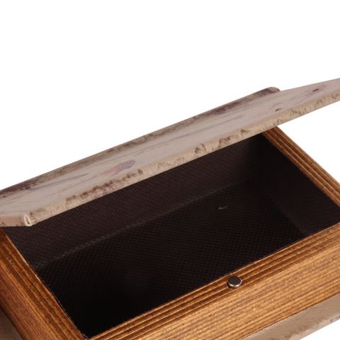 Opbergboek Vogels 15 cm - Beige