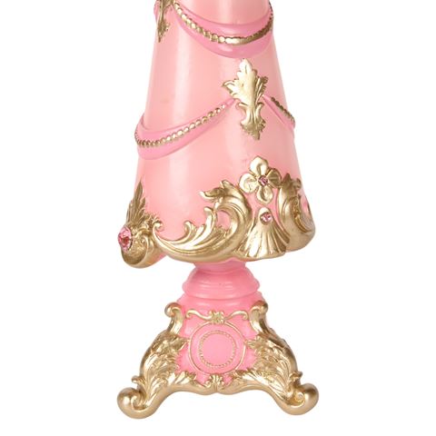 Christmas Tree 35,8 cm - Pink - Resin