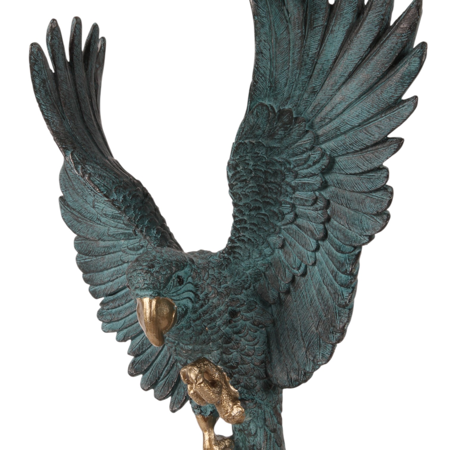 Papegaai op Stok 52,5 cm - Blauw - Resin