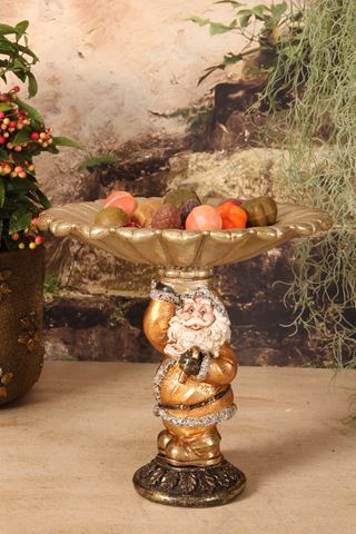Schaal Kestman 24 cm - Goud - Resin