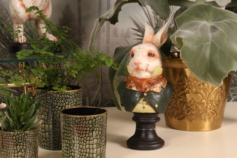 Konijn resin 27 cm