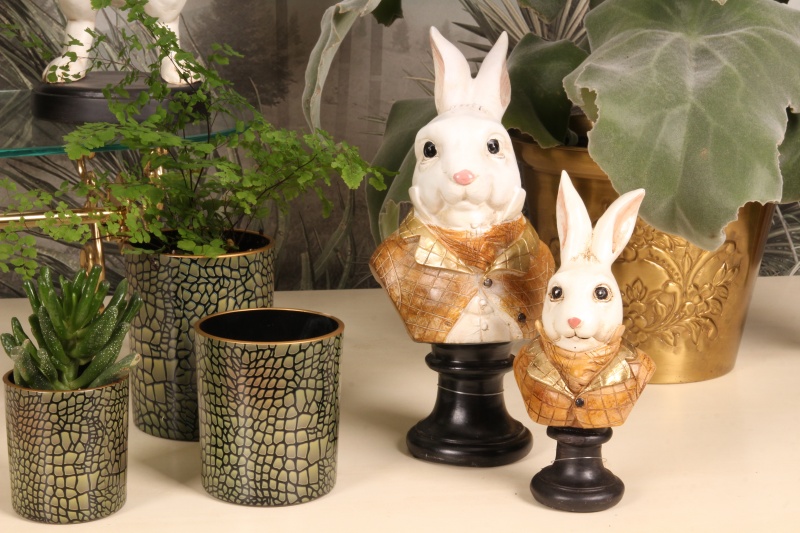 Konijn resin 27 cm