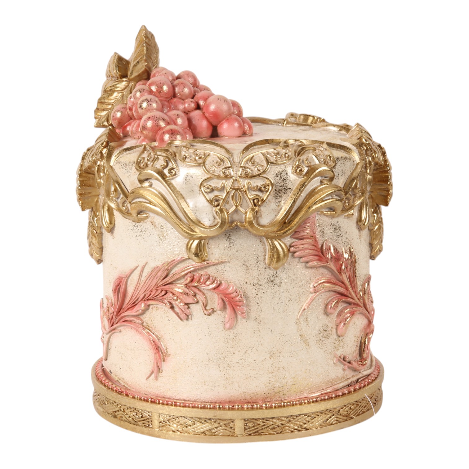 Decoratie Taart 30 cm - Roze - Resin