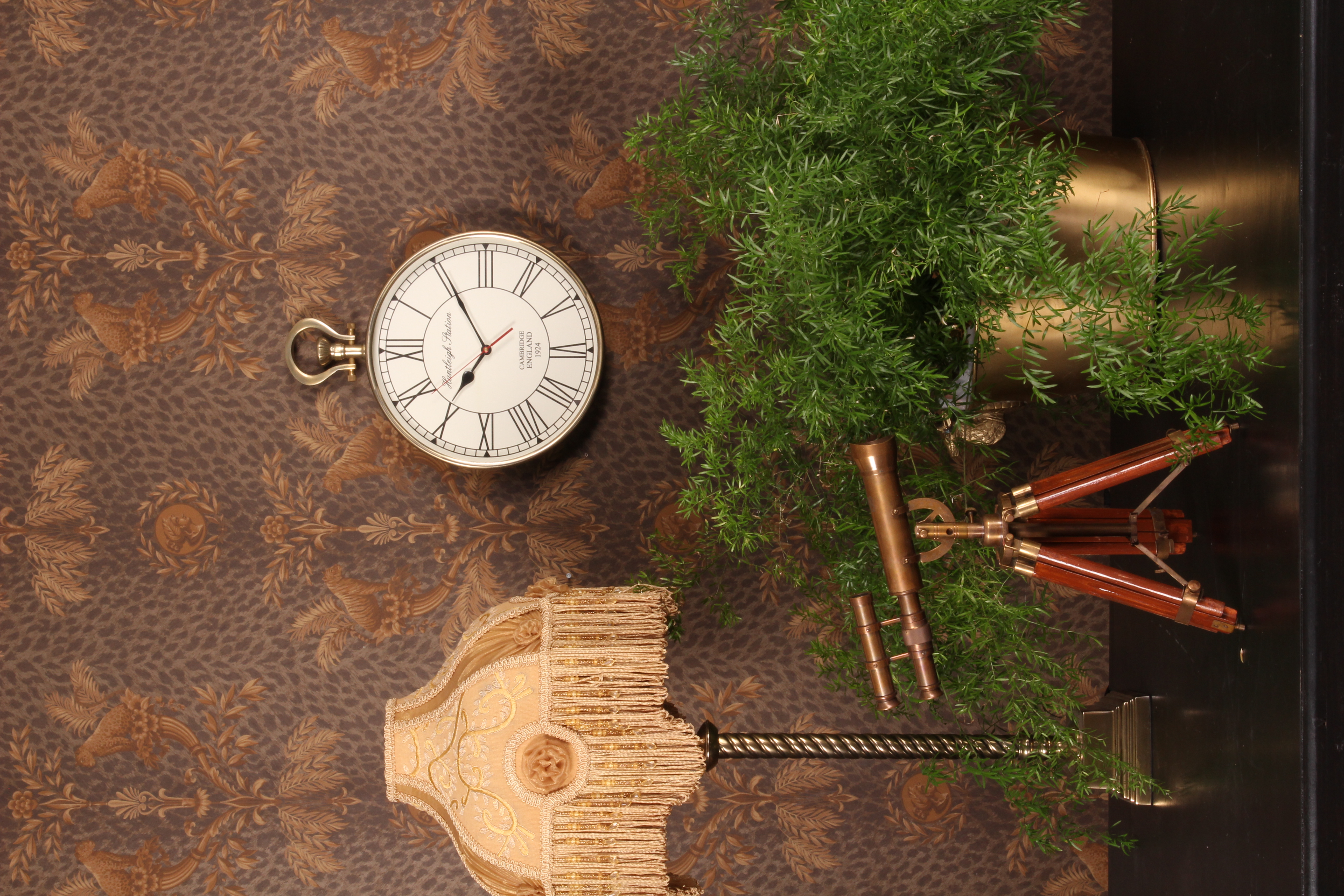 Wall Clock 41 cm - Gold - Round - Steel/Aluminium