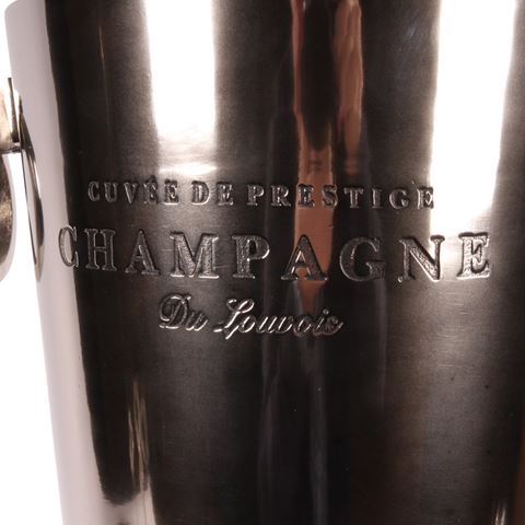 Wine Cooler on Stand 66 cm - Silver - Aluminium